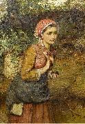 Charles M Russell The fern gatherer Spain oil painting artist